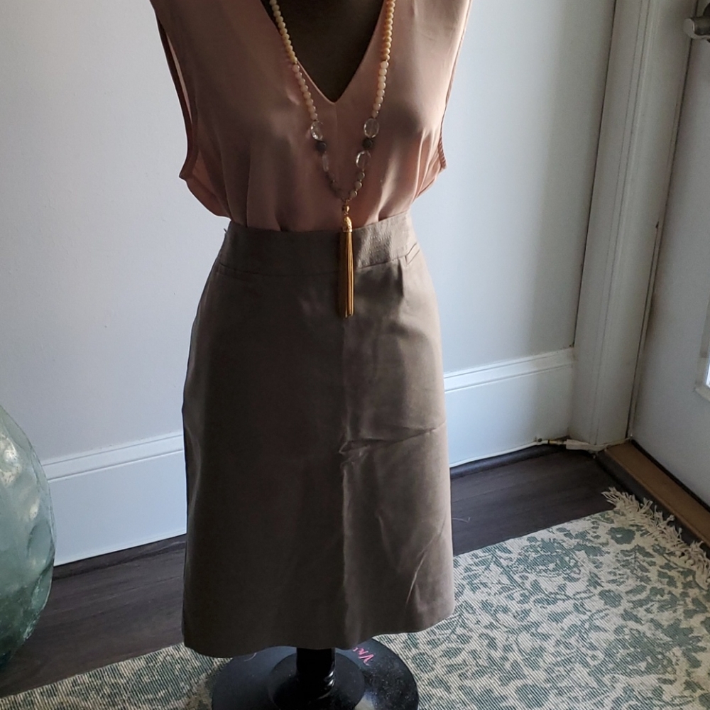 Gray skirt